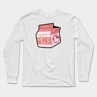 Farm Fresh Midwest Strawberry Melk Long Sleeve T-Shirt